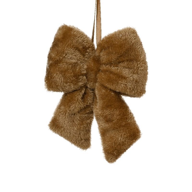 Faux Fur Bow 14cm